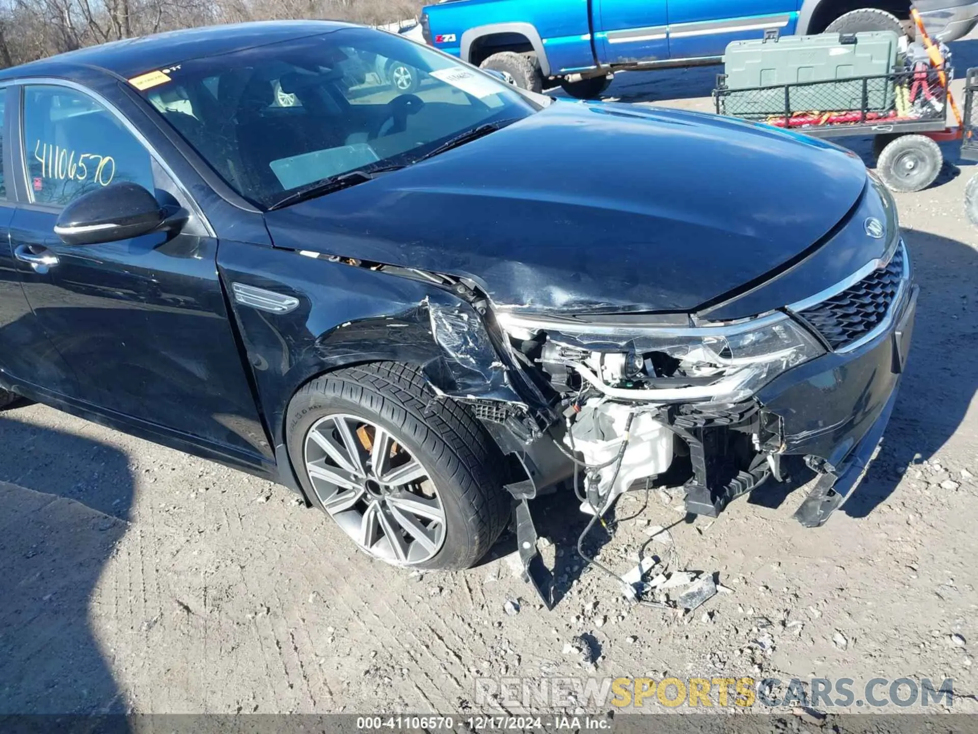 6 fotografías del automóvil dañado 5XXGT4L38KG351064 KIA OPTIMA 2019