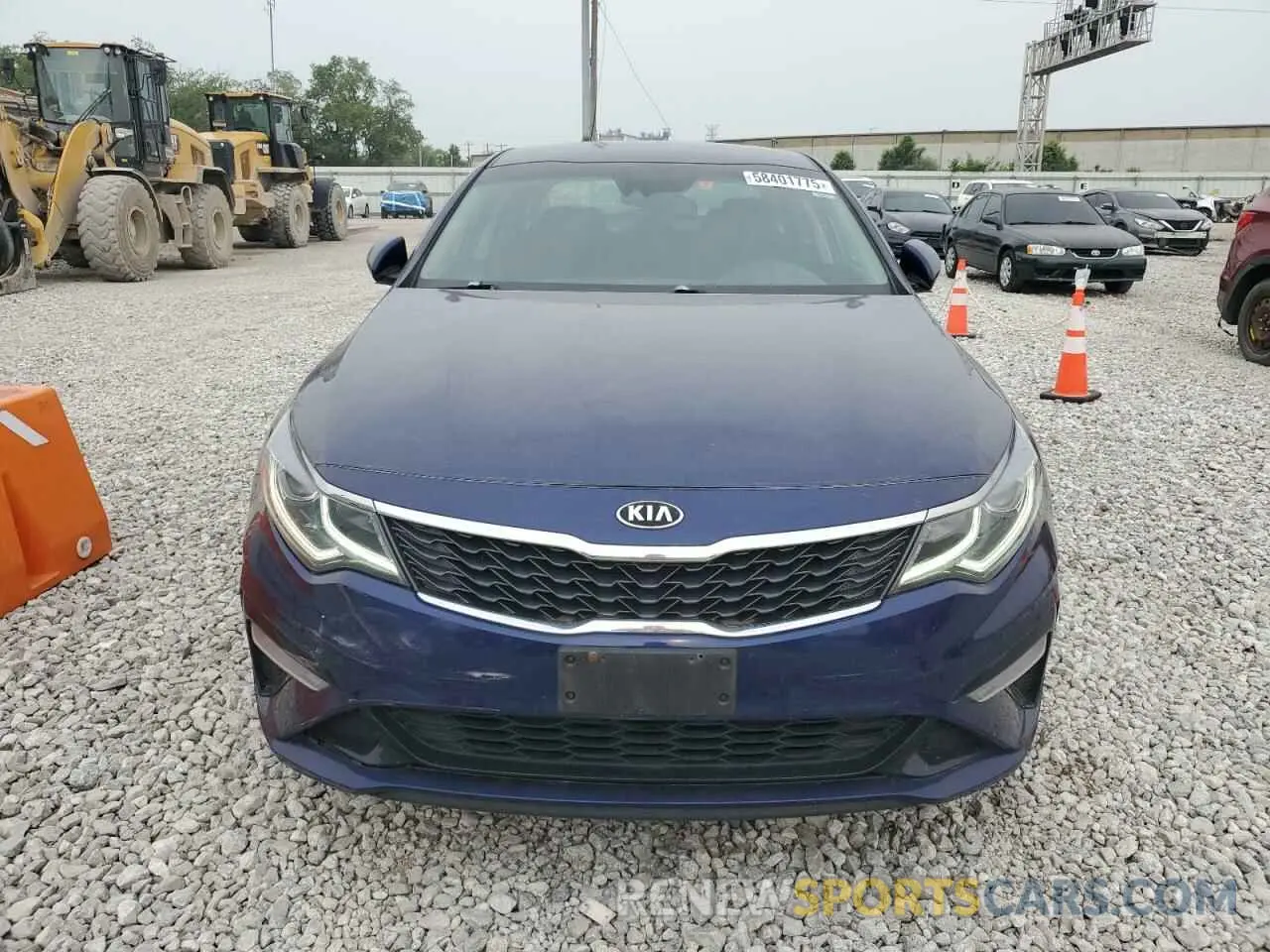 5 fotografías del automóvil dañado 5XXGT4L38KG356622 KIA OPTIMA 2019