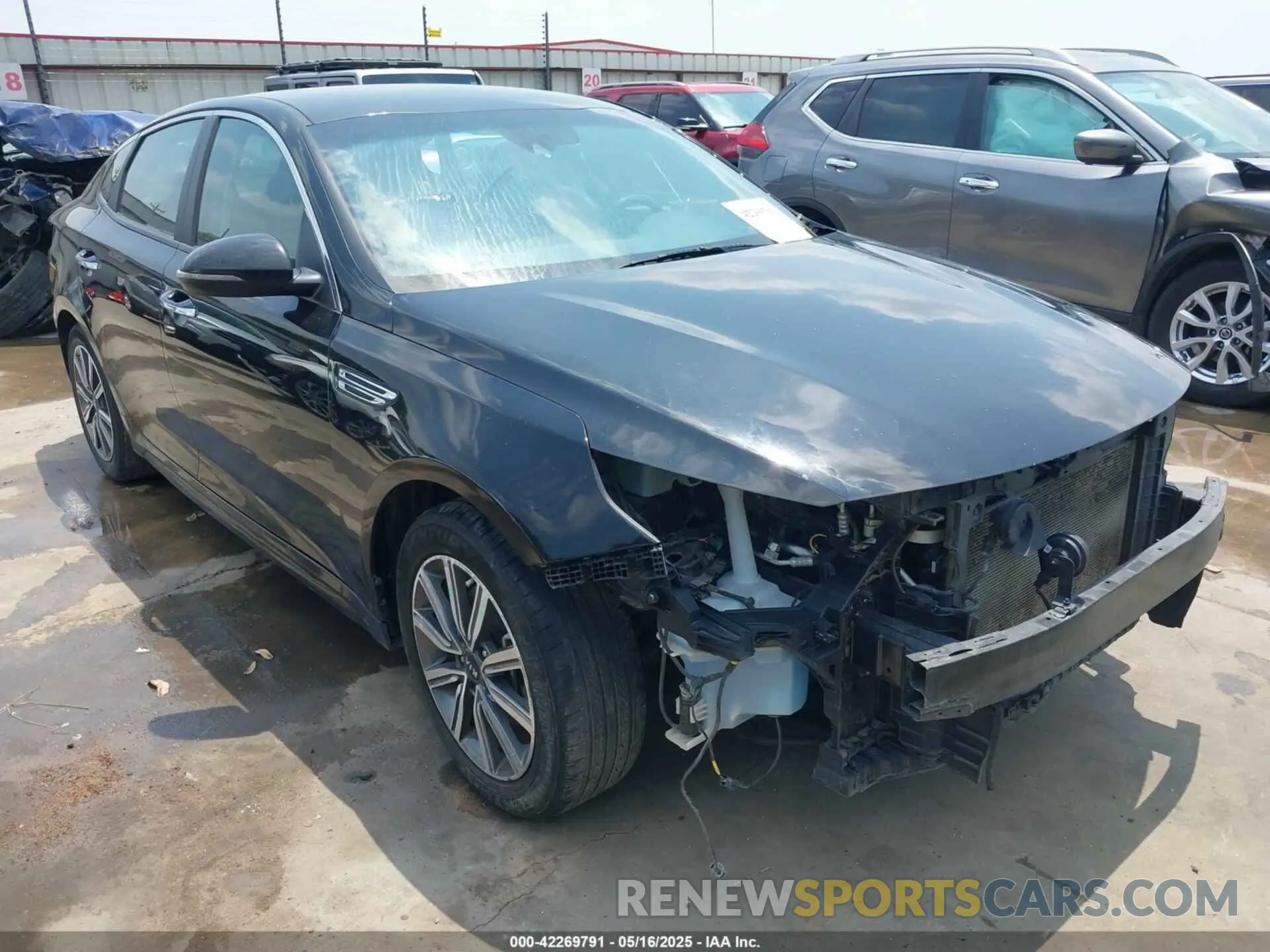 1 fotografías del automóvil dañado 5XXGT4L38KG375297 KIA OPTIMA 2019