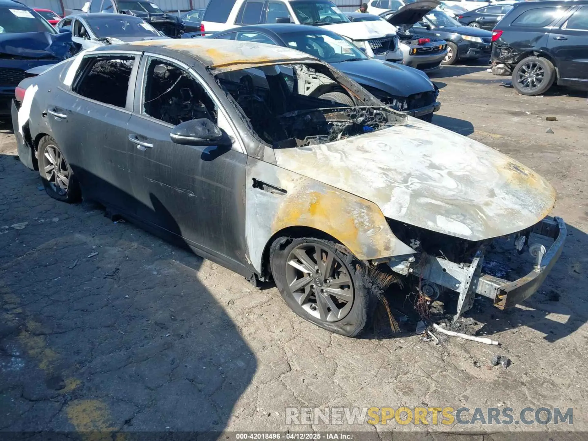 1 fotografías del automóvil dañado 5XXGT4L38KG376482 KIA OPTIMA 2019