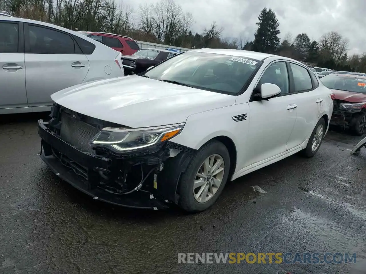 1 fotografías del automóvil dañado 5XXGT4L39KG282367 KIA OPTIMA 2019