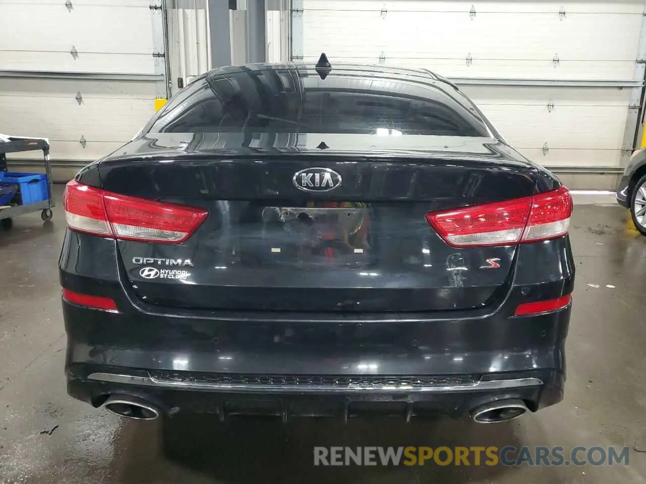 6 fotografías del automóvil dañado 5XXGT4L39KG296382 KIA OPTIMA 2019
