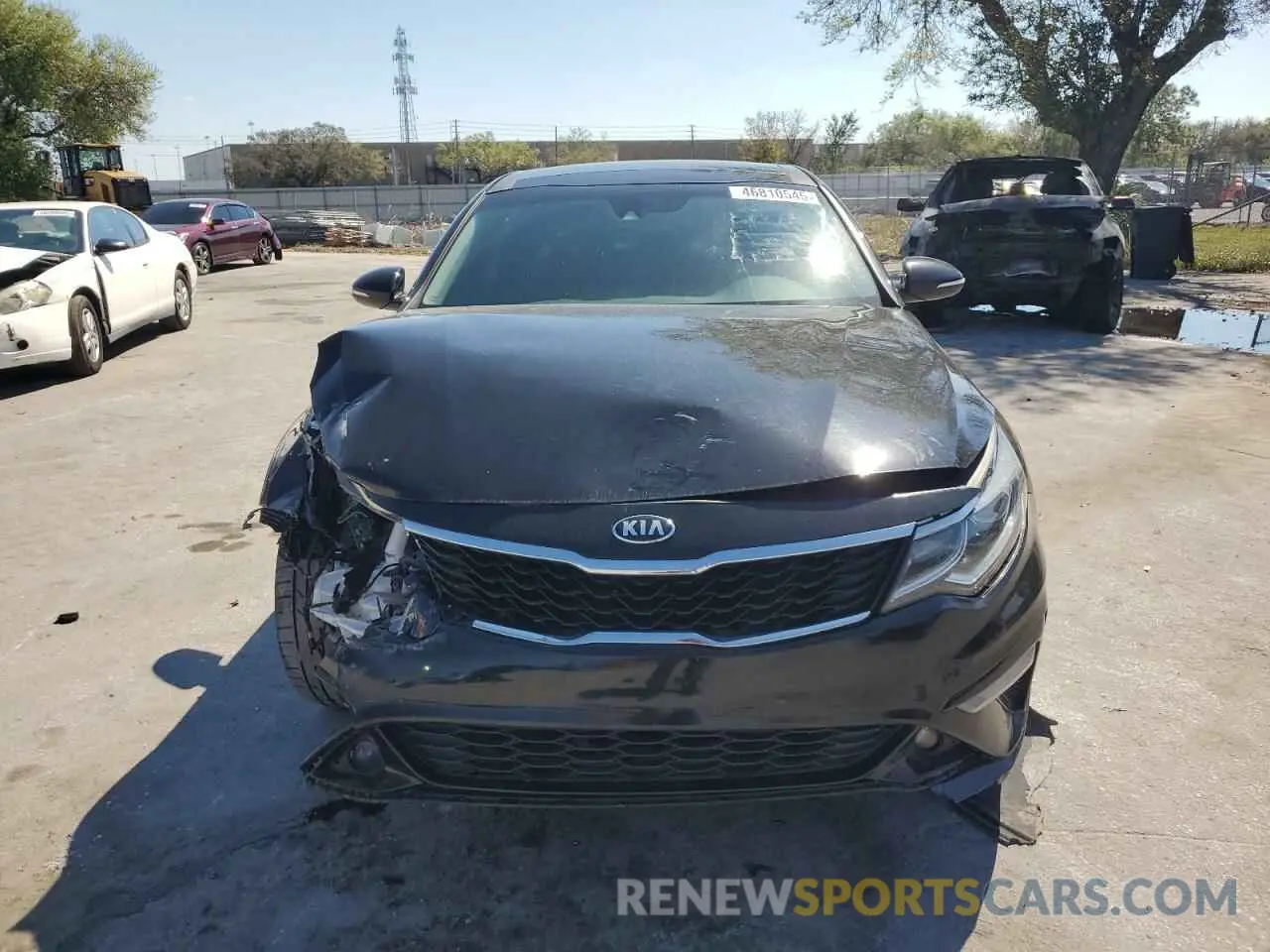 5 fotografías del automóvil dañado 5XXGT4L39KG305811 KIA OPTIMA 2019