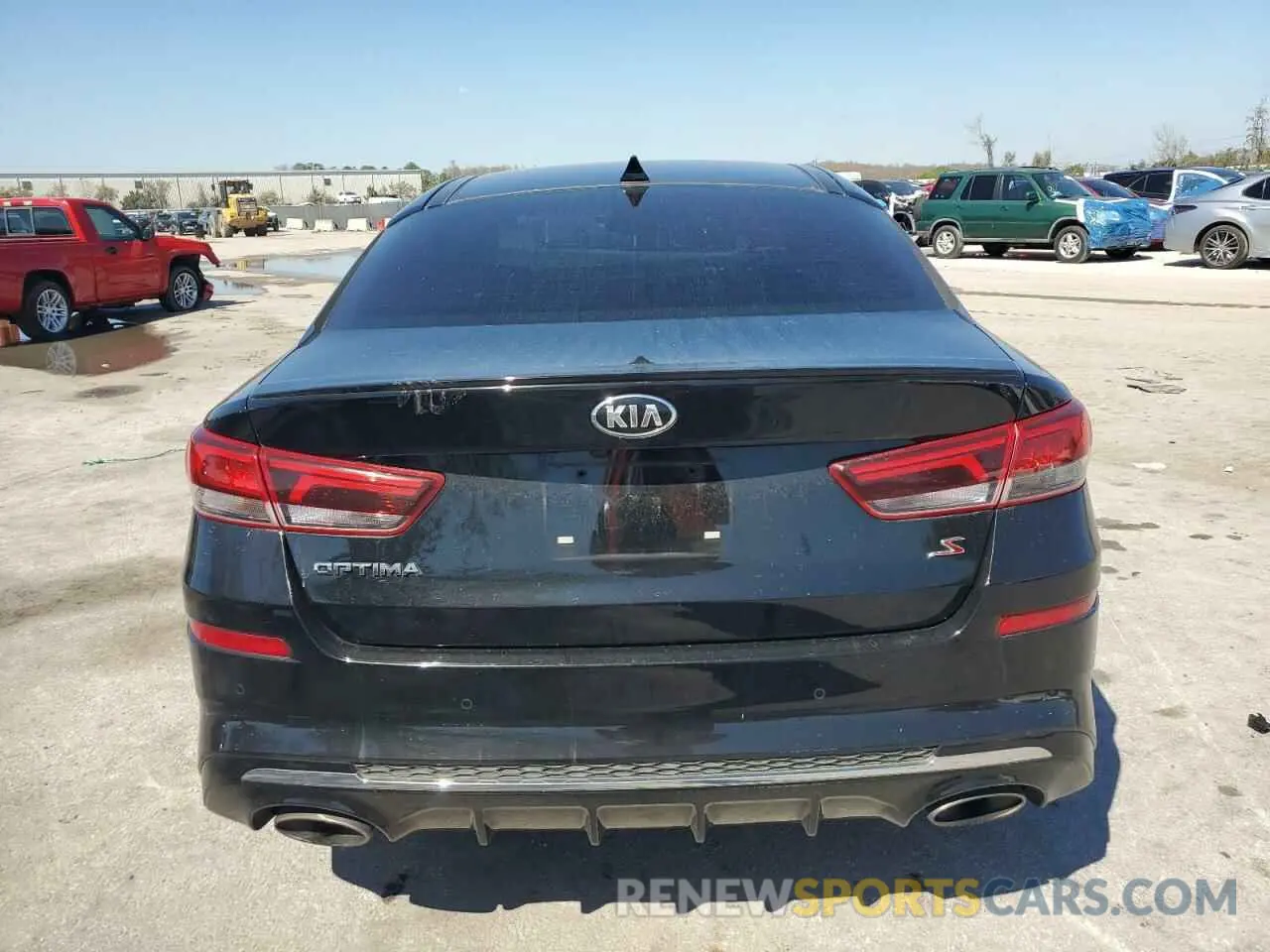 6 fotografías del automóvil dañado 5XXGT4L39KG305811 KIA OPTIMA 2019