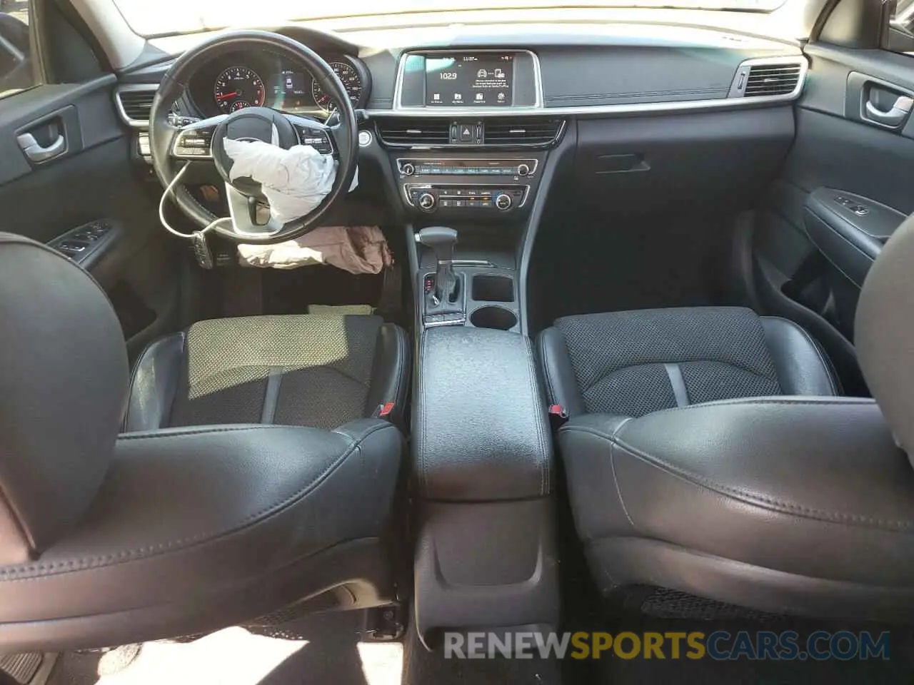 8 fotografías del automóvil dañado 5XXGT4L39KG305811 KIA OPTIMA 2019