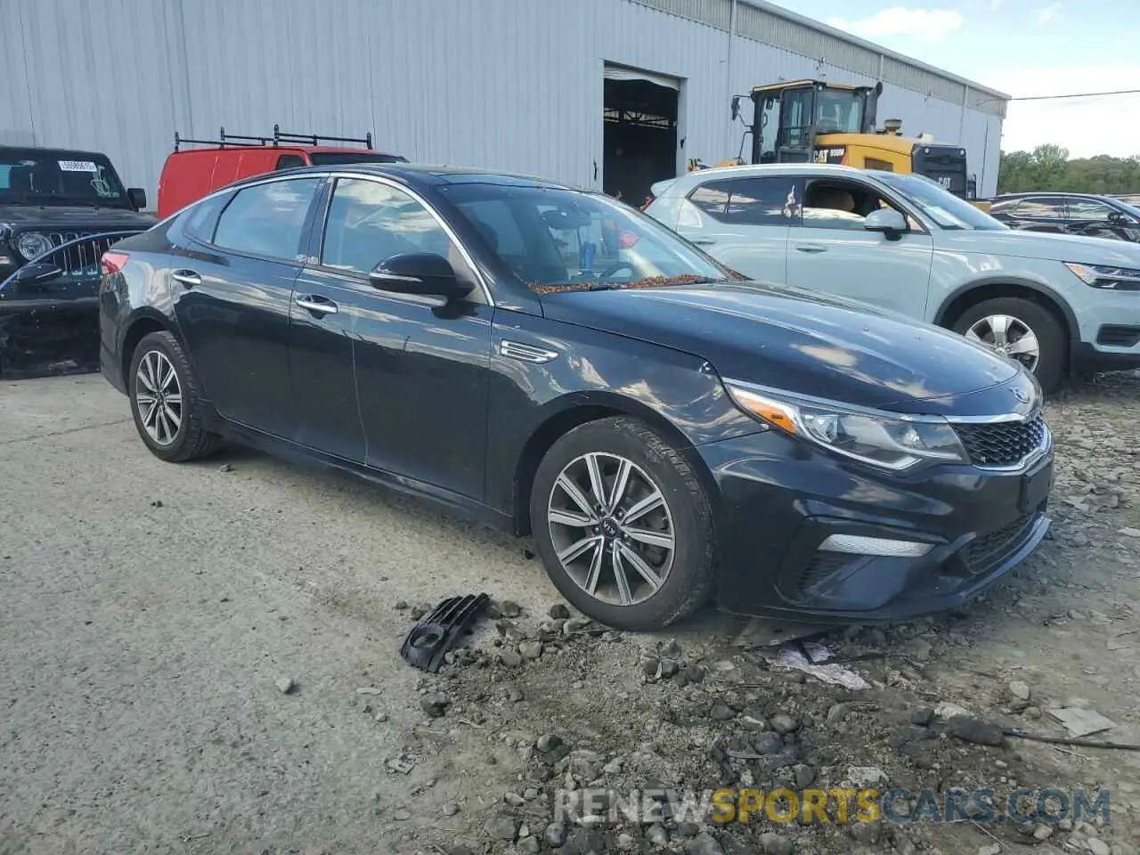 5 fotografías del automóvil dañado 5XXGT4L39KG308627 KIA OPTIMA 2019