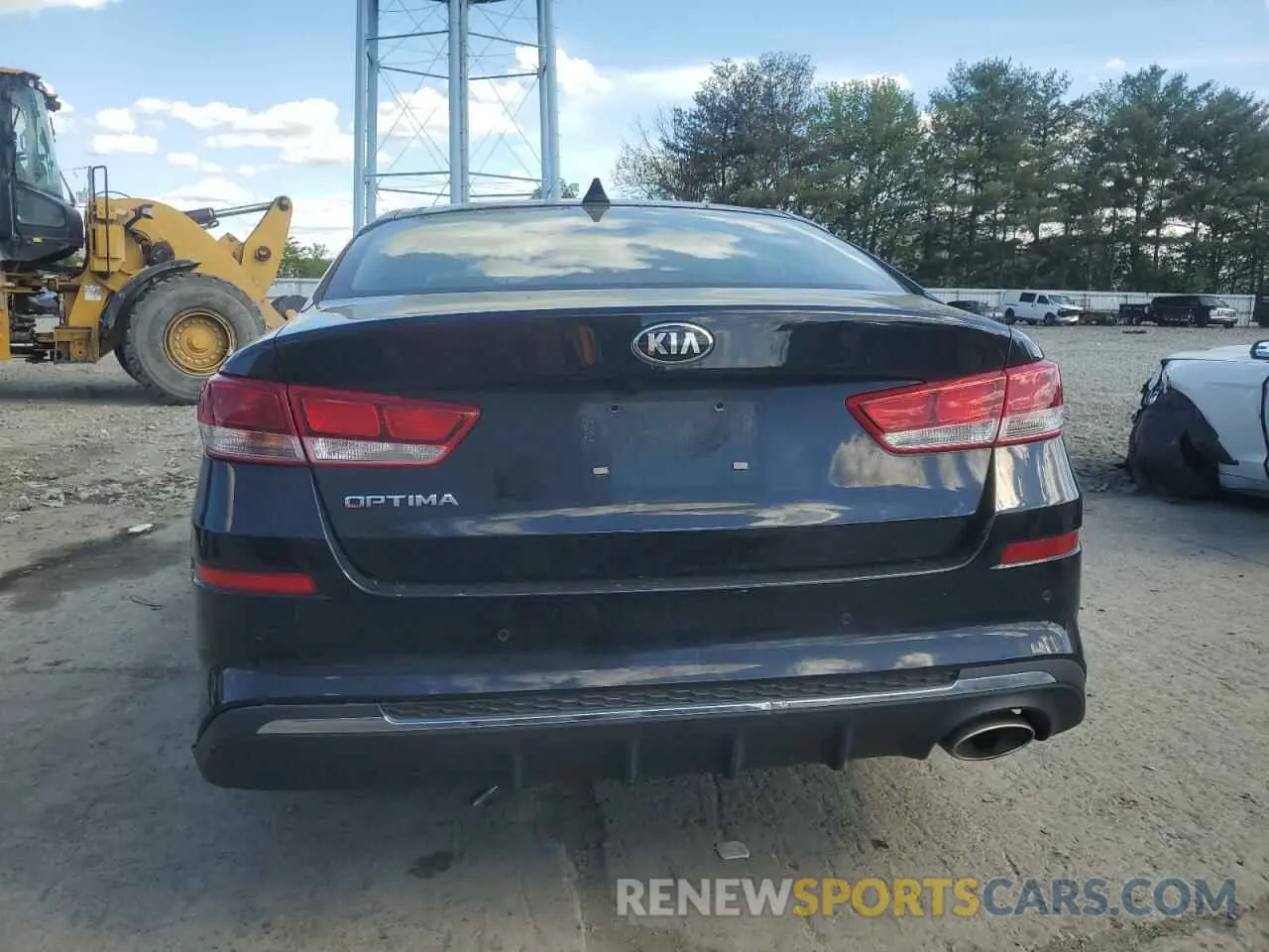 7 fotografías del automóvil dañado 5XXGT4L39KG308627 KIA OPTIMA 2019