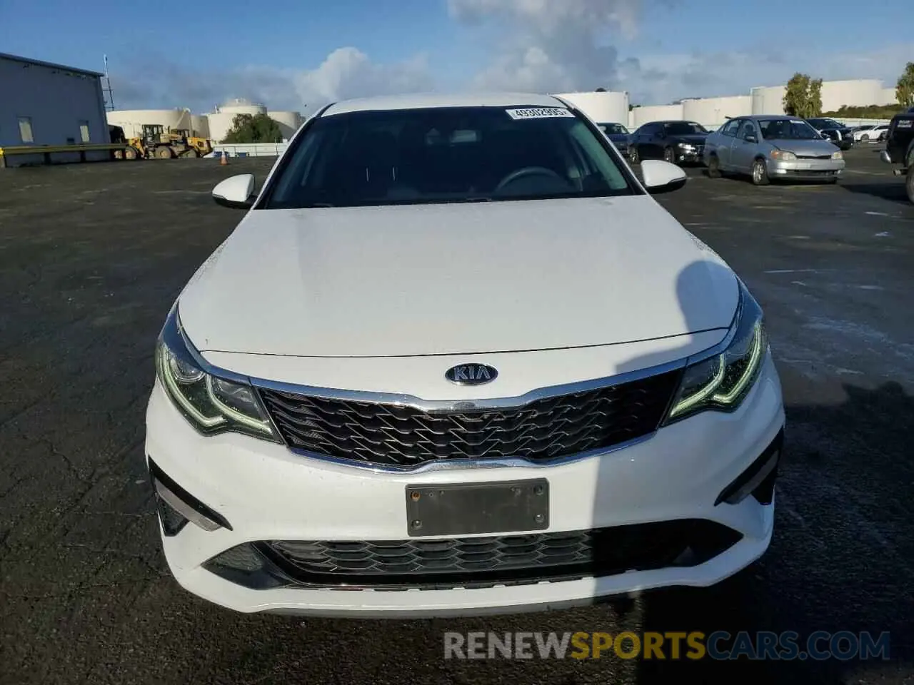 5 fotografías del automóvil dañado 5XXGT4L39KG310409 KIA OPTIMA 2019