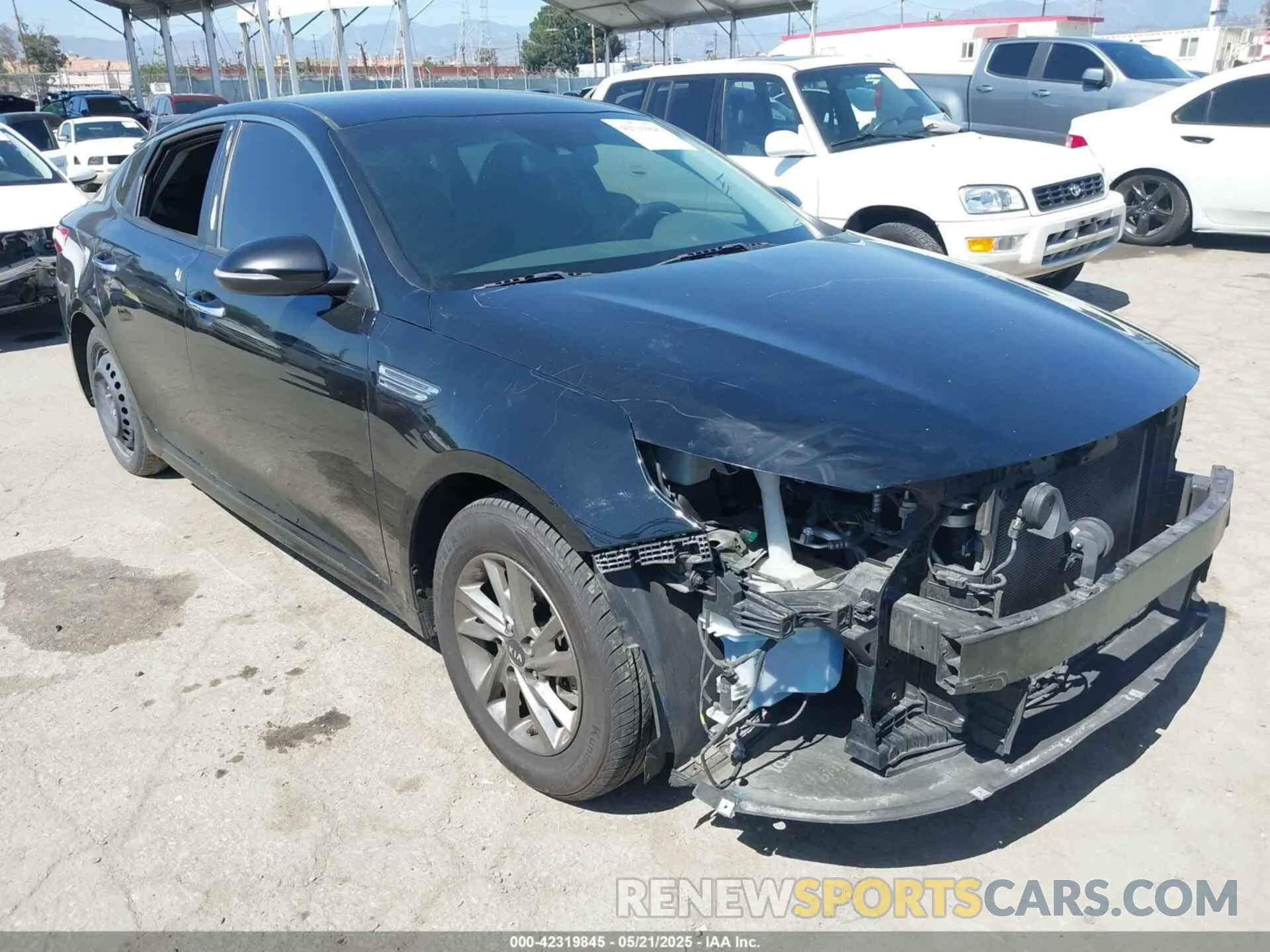1 fotografías del automóvil dañado 5XXGT4L39KG324374 KIA OPTIMA 2019