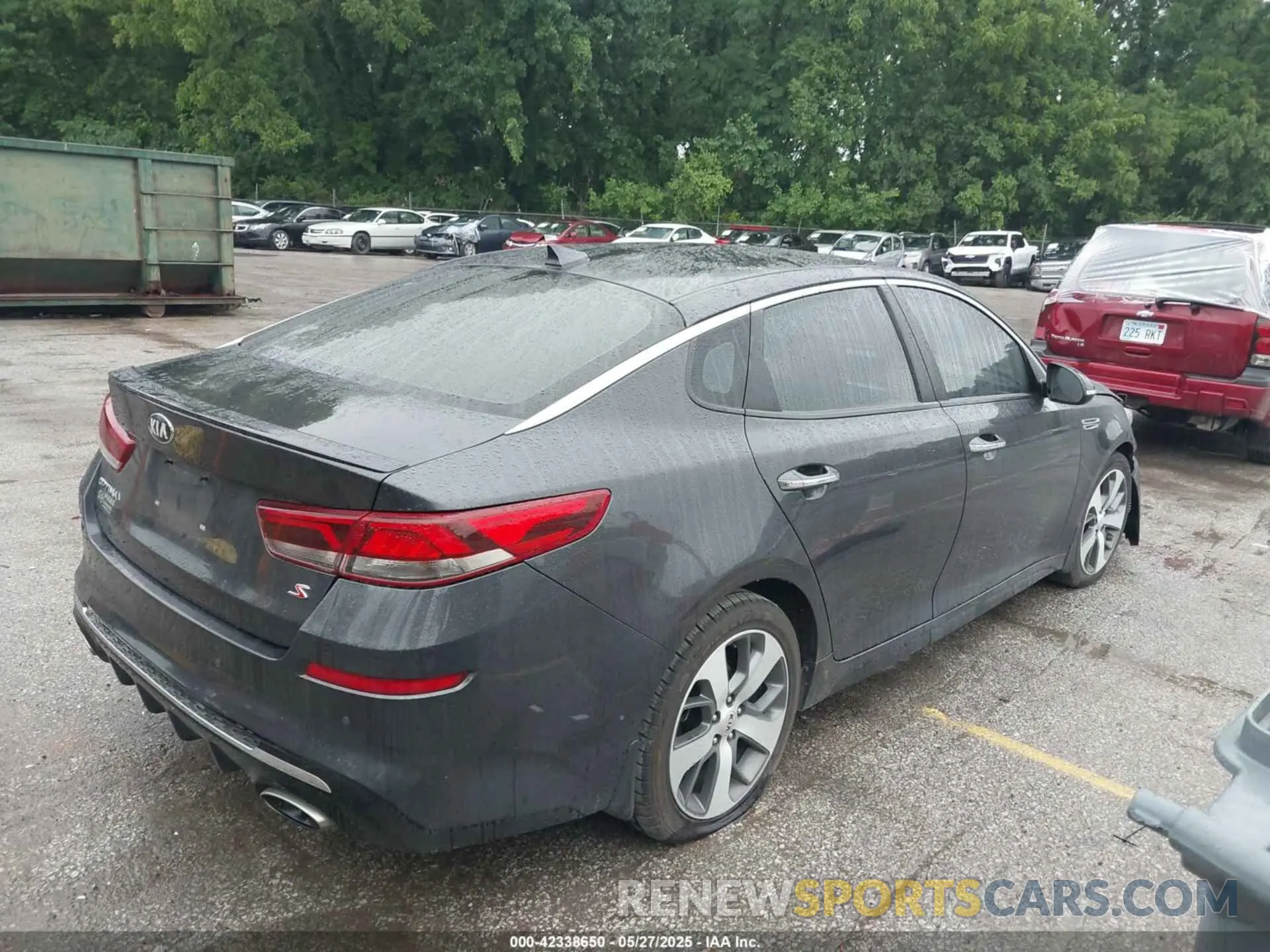 4 fotografías del automóvil dañado 5XXGT4L39KG325878 KIA OPTIMA 2019