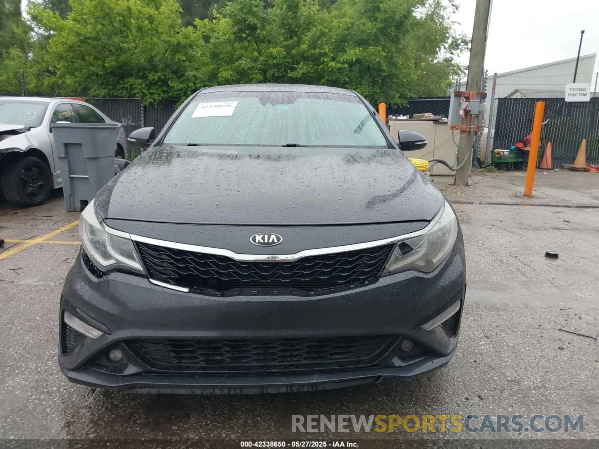 6 fotografías del automóvil dañado 5XXGT4L39KG325878 KIA OPTIMA 2019