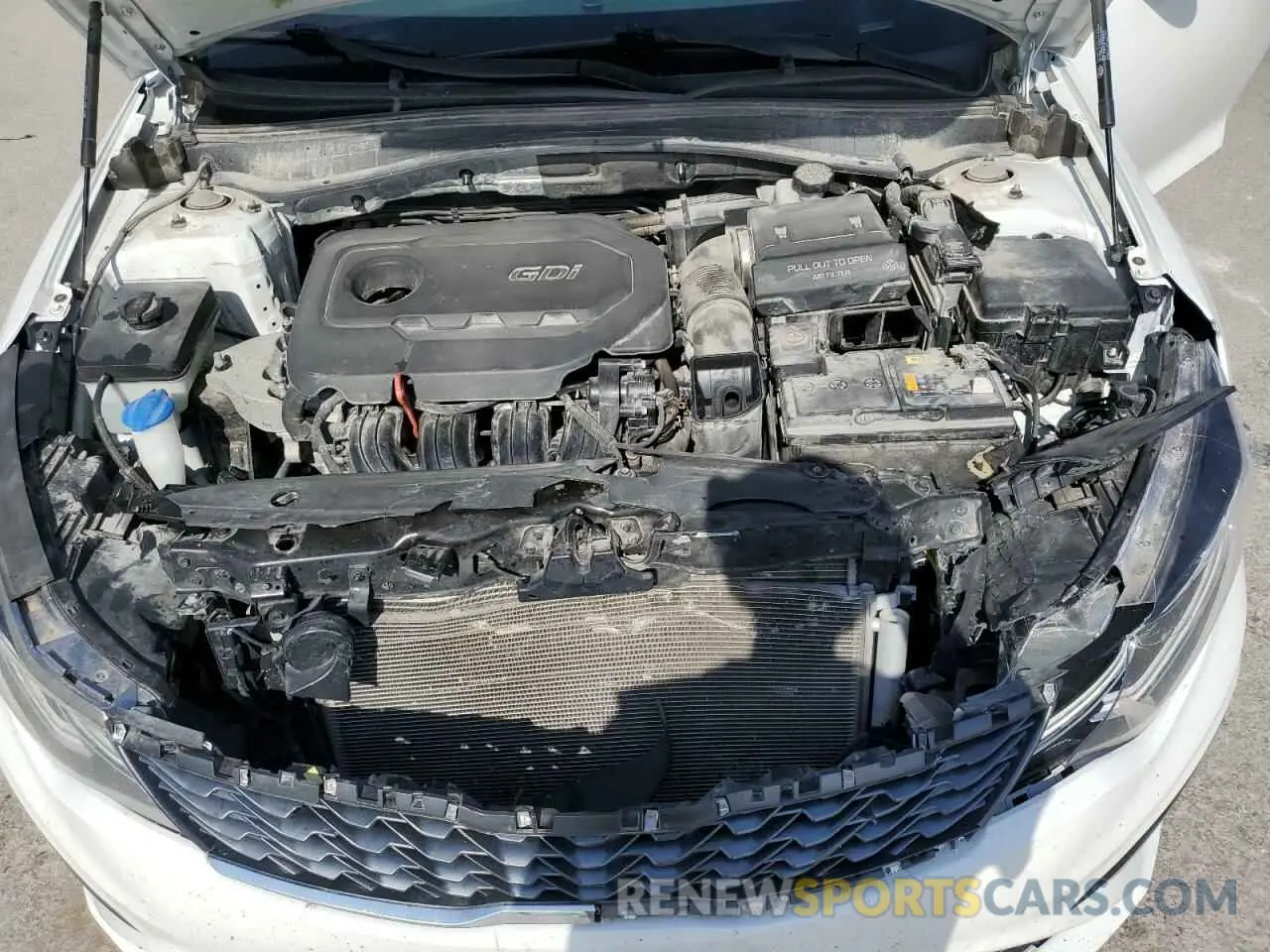 11 fotografías del automóvil dañado 5XXGT4L39KG330661 KIA OPTIMA 2019