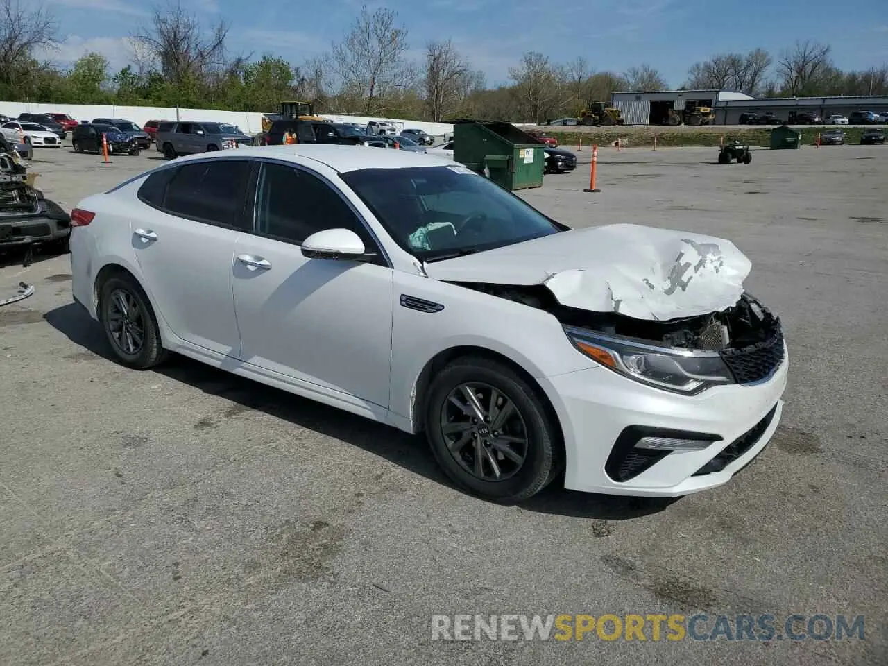 4 fotografías del automóvil dañado 5XXGT4L39KG330661 KIA OPTIMA 2019