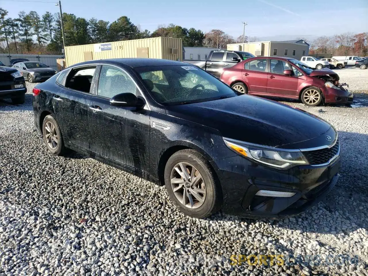 4 fotografías del automóvil dañado 5XXGT4L39KG345709 KIA OPTIMA 2019