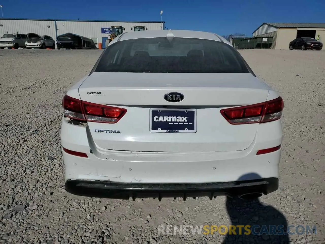 6 fotografías del automóvil dañado 5XXGT4L39KG355947 KIA OPTIMA 2019