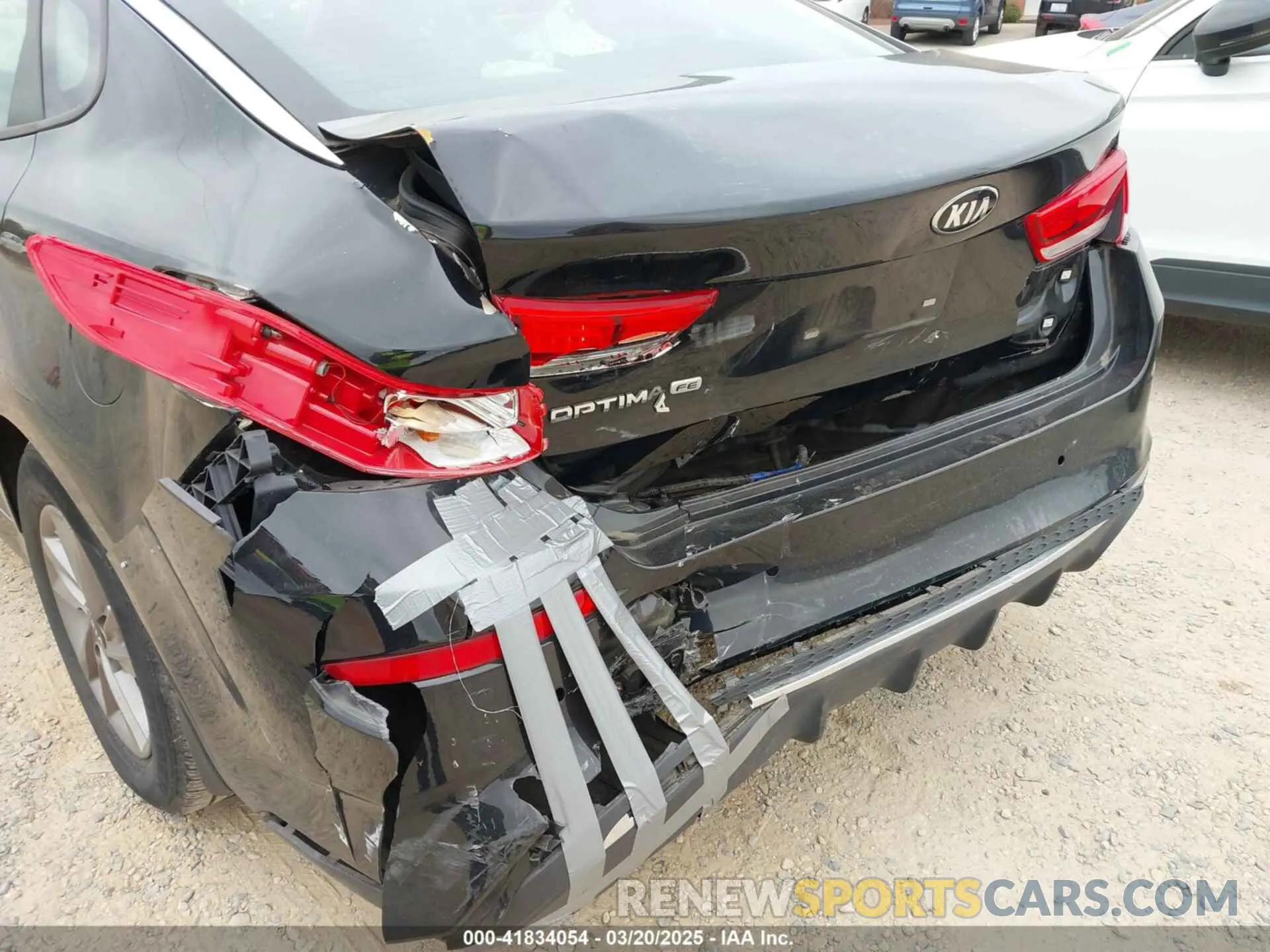 6 fotografías del automóvil dañado 5XXGT4L39KG374112 KIA OPTIMA 2019
