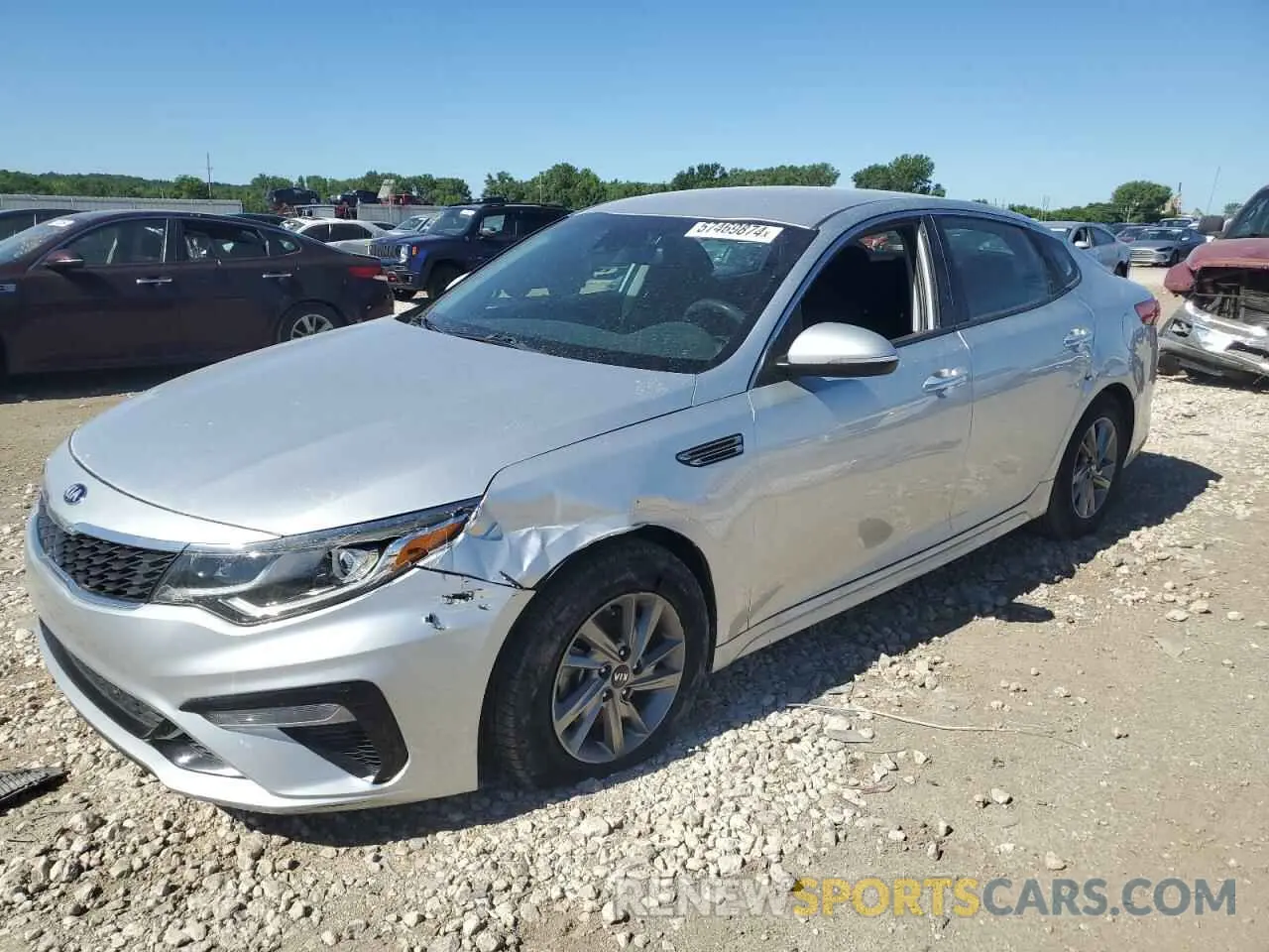 1 fotografías del automóvil dañado 5XXGT4L3XKG300293 KIA OPTIMA 2019