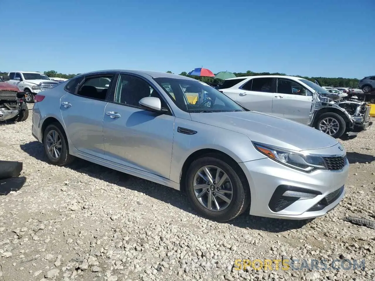 4 fotografías del automóvil dañado 5XXGT4L3XKG300293 KIA OPTIMA 2019