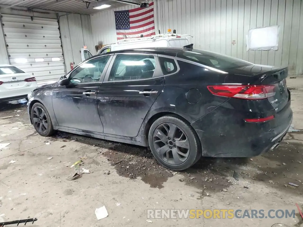 2 fotografías del automóvil dañado 5XXGT4L3XKG320625 KIA OPTIMA 2019