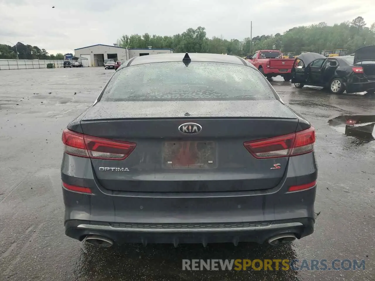 6 fotografías del automóvil dañado 5XXGT4L3XKG326389 KIA OPTIMA 2019