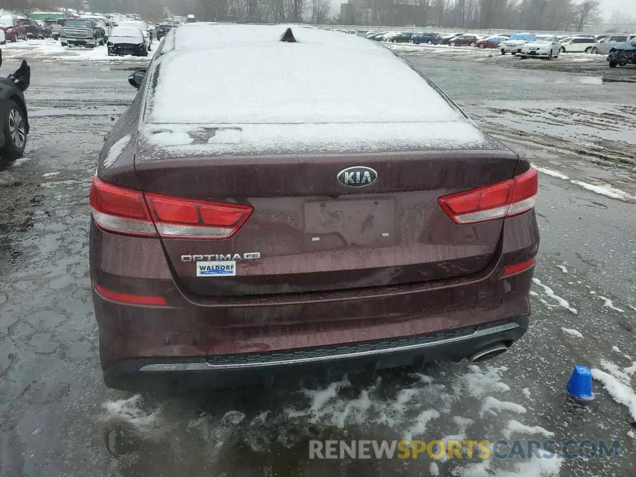 6 fotografías del automóvil dañado 5XXGT4L3XKG338252 KIA OPTIMA 2019