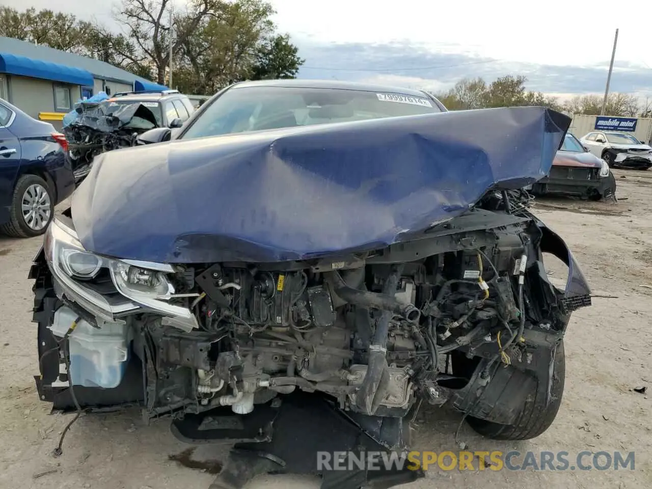5 fotografías del automóvil dañado 5XXGT4L3XKG350921 KIA OPTIMA 2019