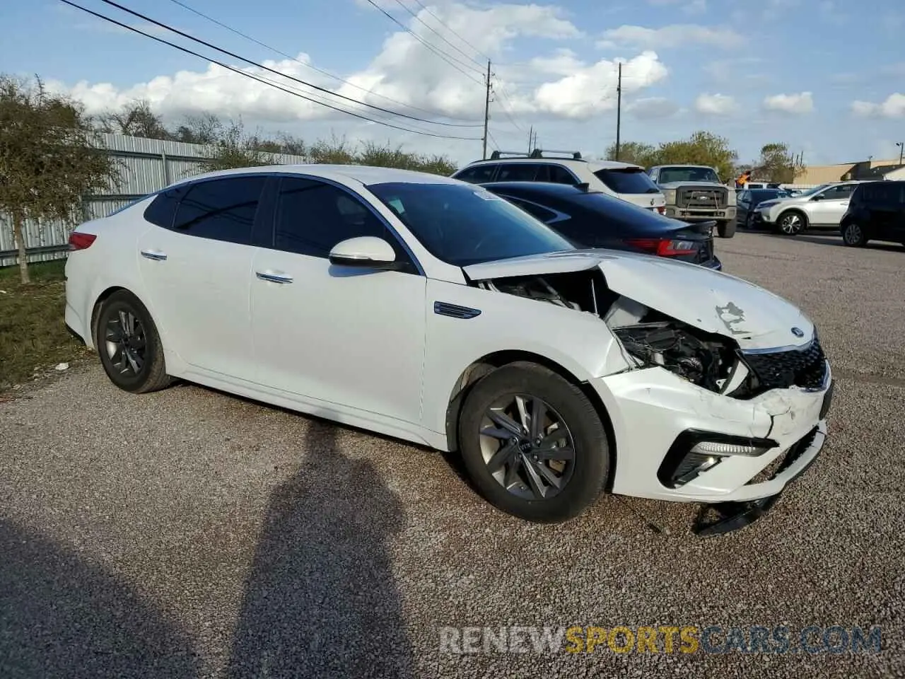 1 fotografías del automóvil dañado 5XXGT4L3XKG357352 KIA OPTIMA 2019