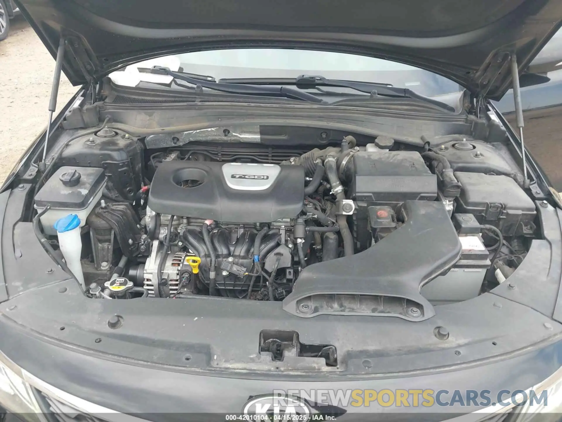 10 fotografías del automóvil dañado 5XXGU4L11KG286103 KIA OPTIMA 2019