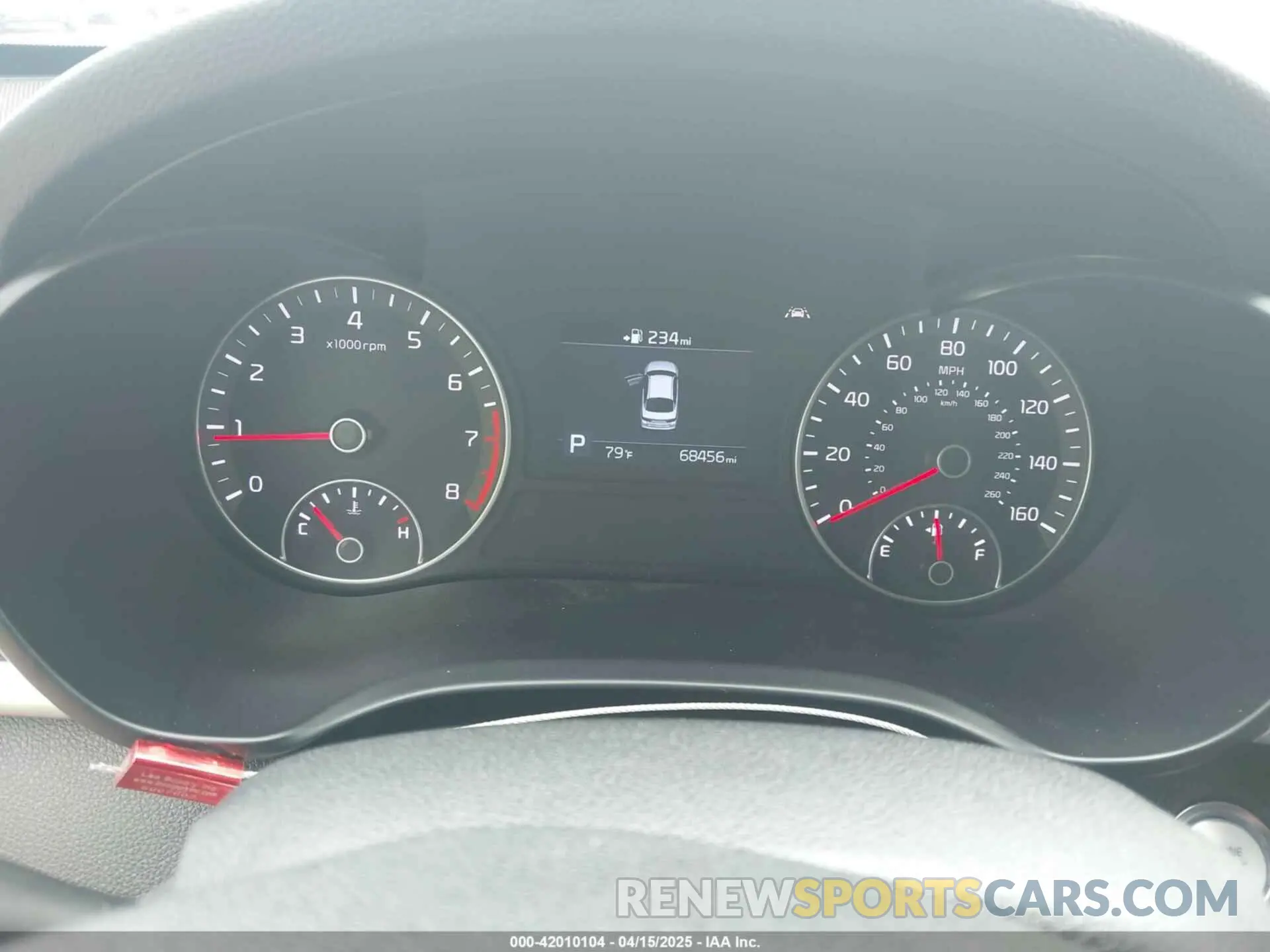 7 fotografías del automóvil dañado 5XXGU4L11KG286103 KIA OPTIMA 2019
