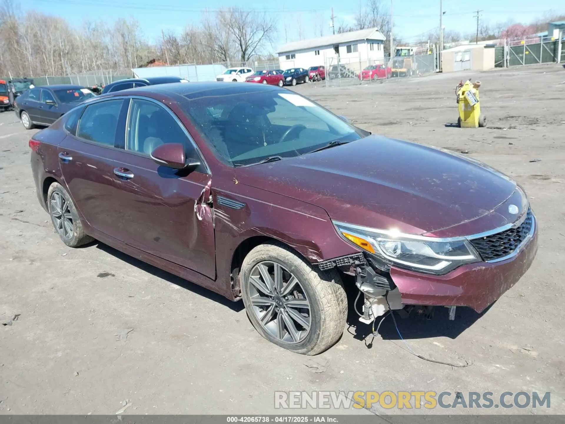 1 fotografías del automóvil dañado 5XXGU4L12KG292041 KIA OPTIMA 2019