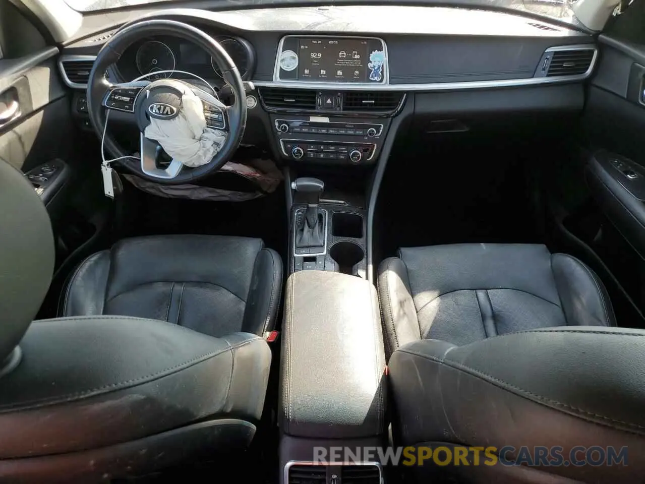 8 fotografías del automóvil dañado 5XXGU4L13KG299130 KIA OPTIMA 2019