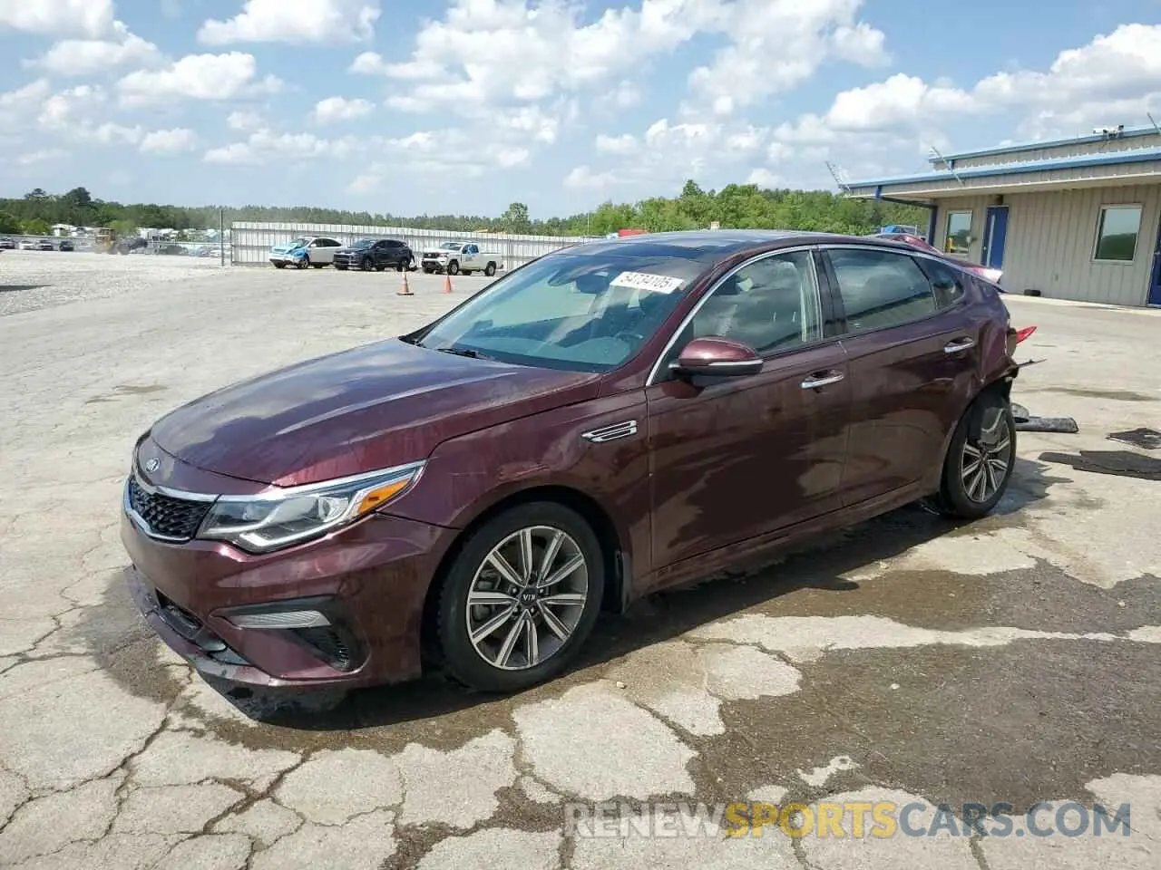 1 fotografías del automóvil dañado 5XXGU4L14KG311477 KIA OPTIMA 2019