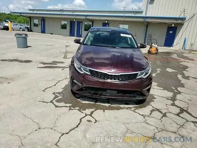 13 fotografías del automóvil dañado 5XXGU4L14KG311477 KIA OPTIMA 2019