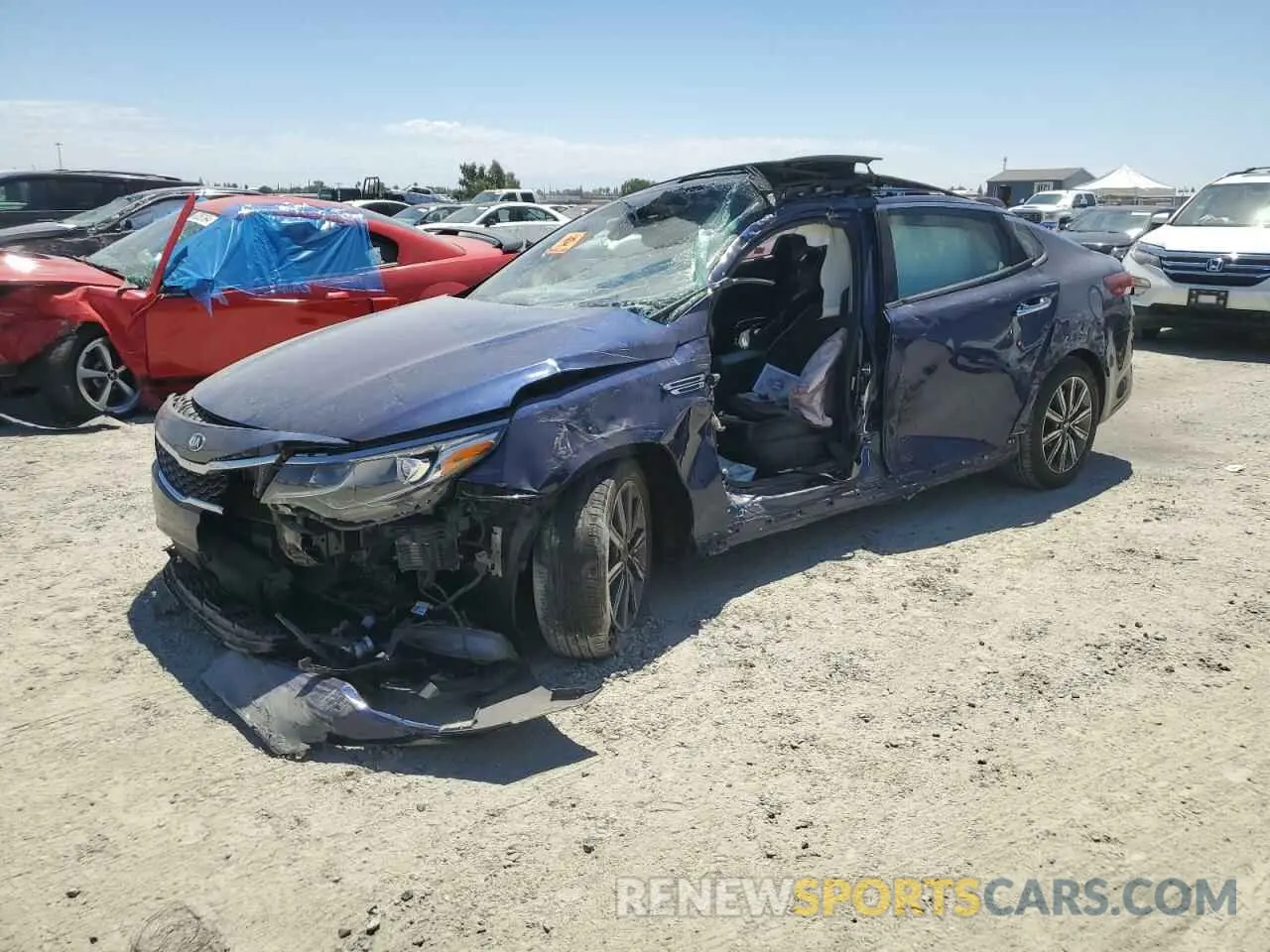1 fotografías del automóvil dañado 5XXGU4L14KG337870 KIA OPTIMA 2019