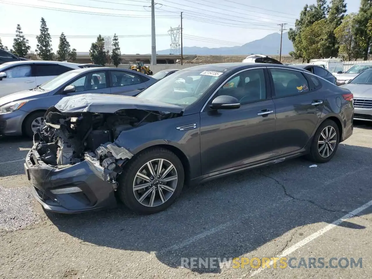 1 fotografías del automóvil dañado 5XXGU4L16KG307172 KIA OPTIMA 2019