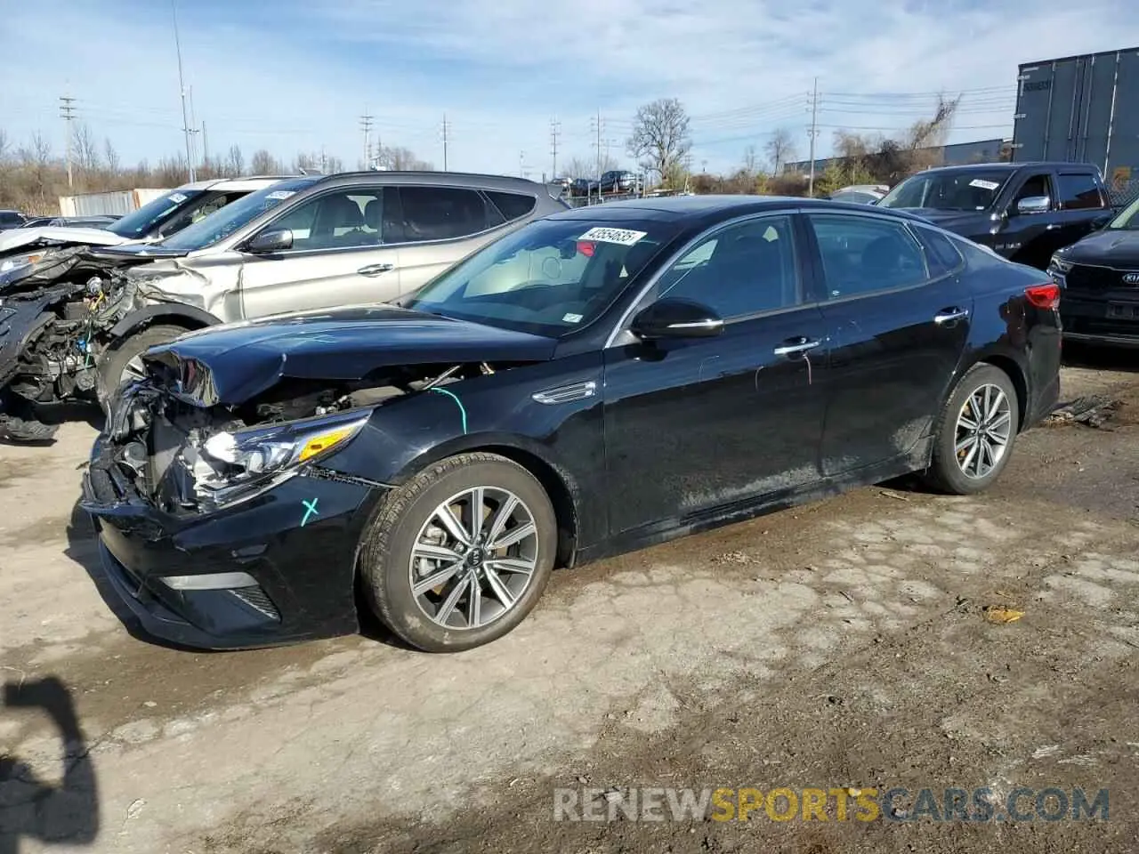 1 fotografías del automóvil dañado 5XXGU4L17KG334350 KIA OPTIMA 2019
