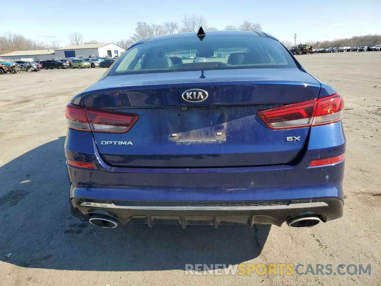 6 fotografías del automóvil dañado 5XXGU4L18KG314740 KIA OPTIMA 2019