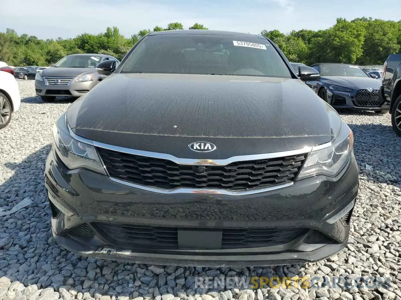 5 fotografías del automóvil dañado 5XXGV4L23KG319608 KIA OPTIMA 2019