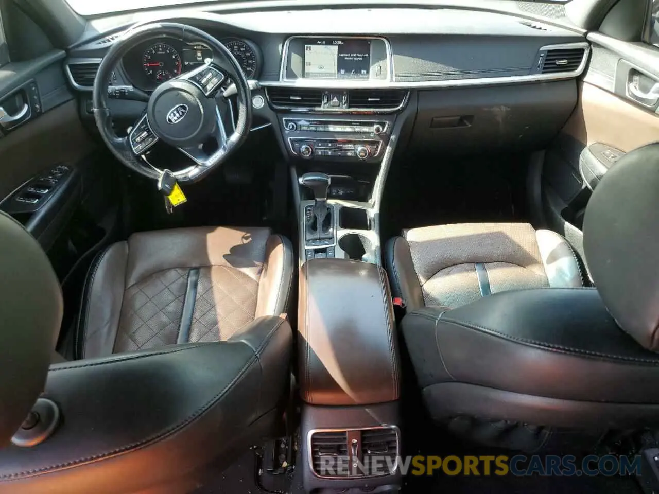 8 fotografías del automóvil dañado 5XXGV4L23KG319608 KIA OPTIMA 2019
