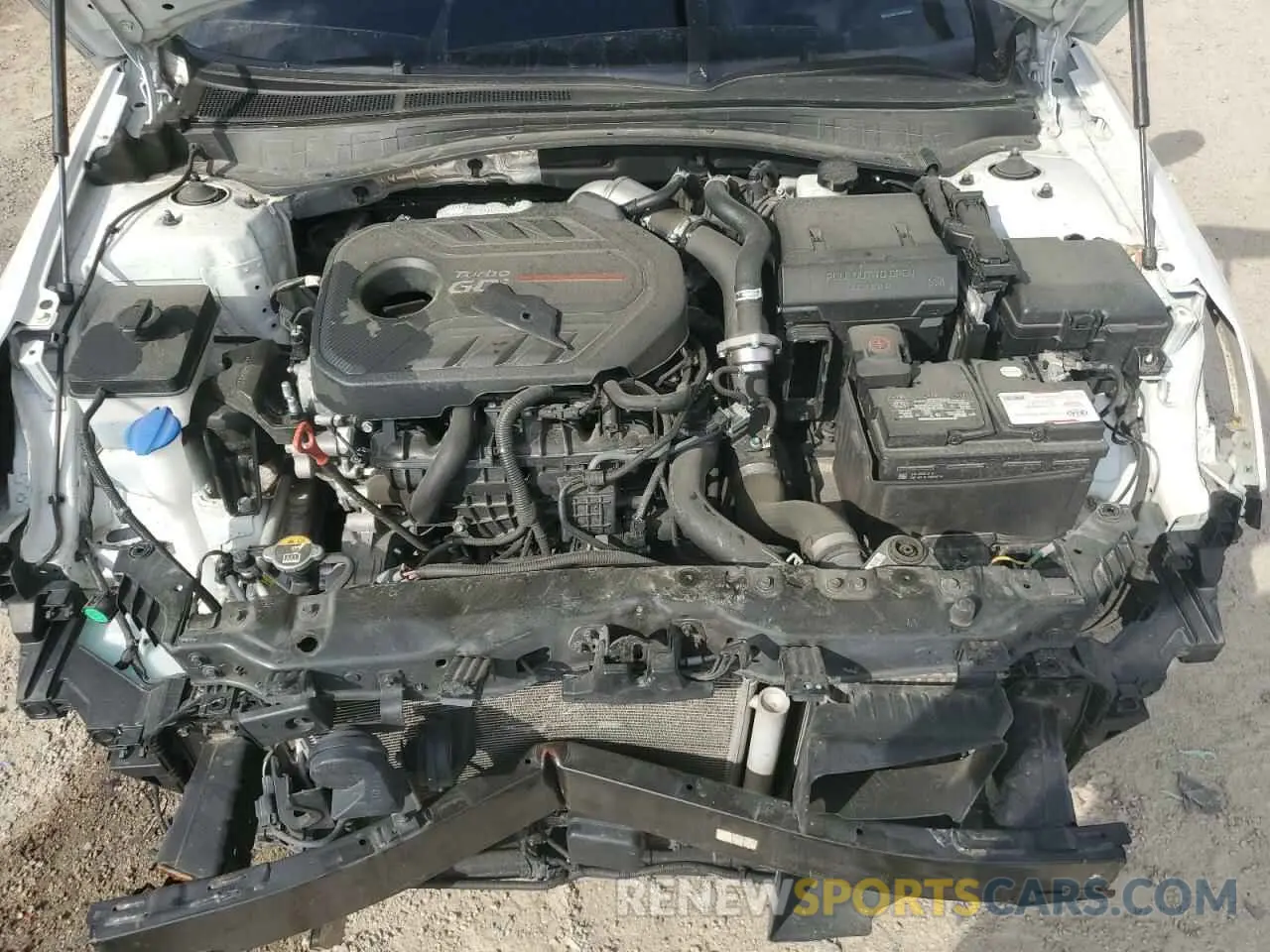 13 fotografías del automóvil dañado 5XXGW4L23KG310288 KIA OPTIMA 2019
