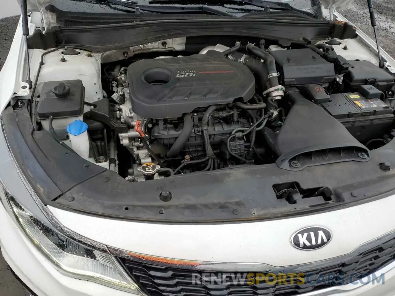 11 fotografías del automóvil dañado 5XXGW4L24KG378731 KIA OPTIMA 2019