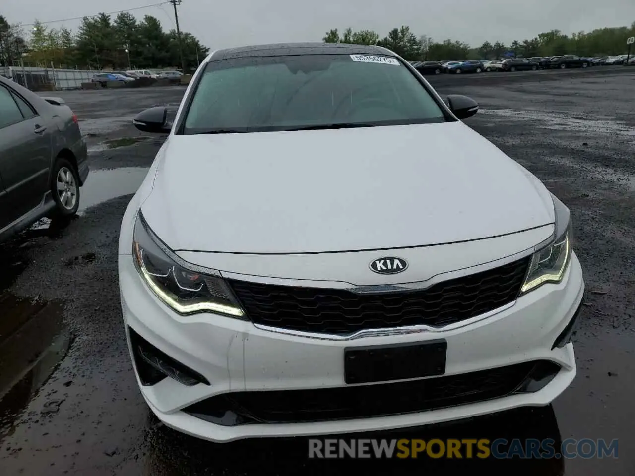 5 fotografías del automóvil dañado 5XXGW4L24KG378731 KIA OPTIMA 2019
