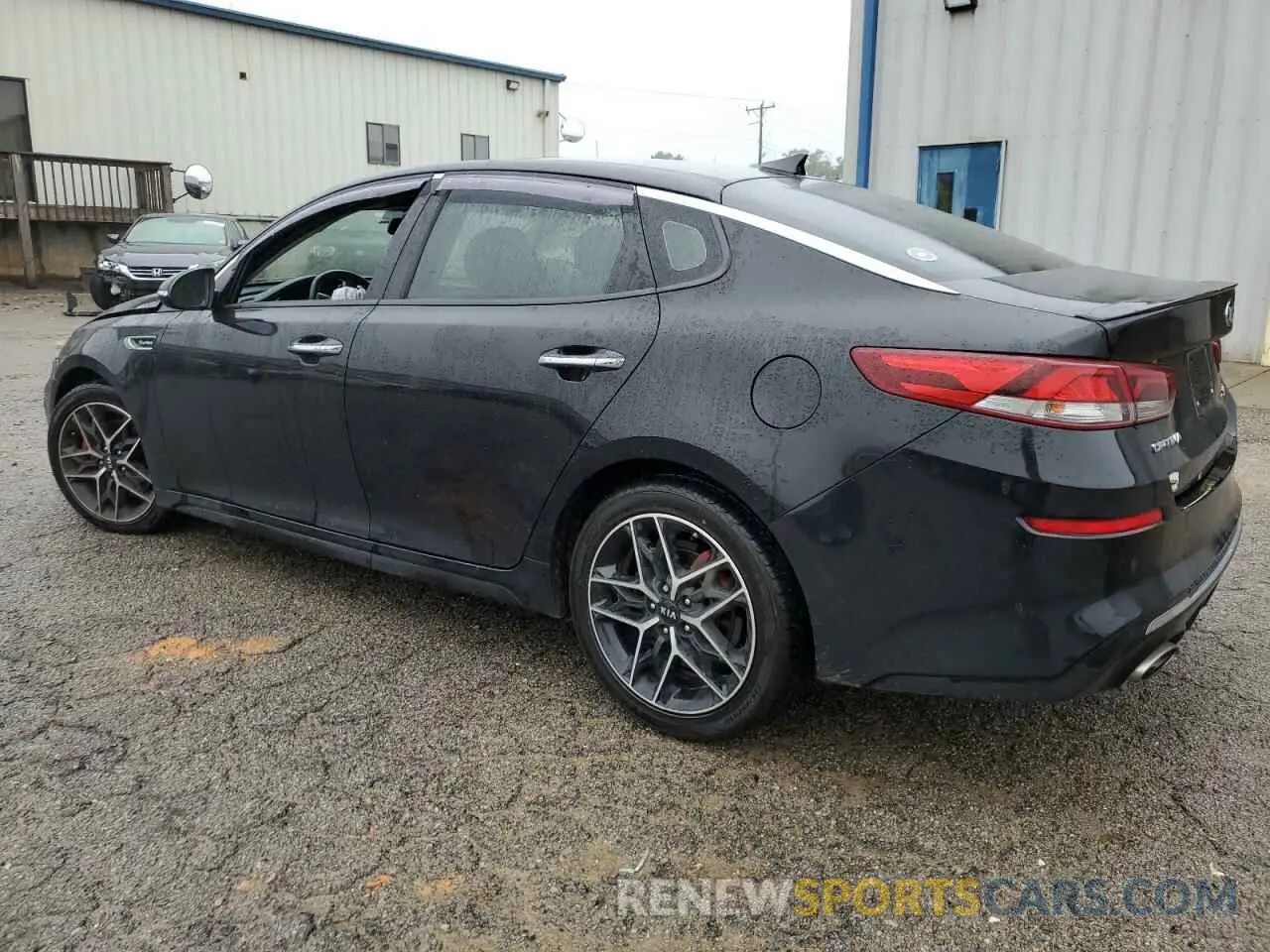 2 fotografías del automóvil dañado 5XXGW4L29KG324308 KIA OPTIMA 2019