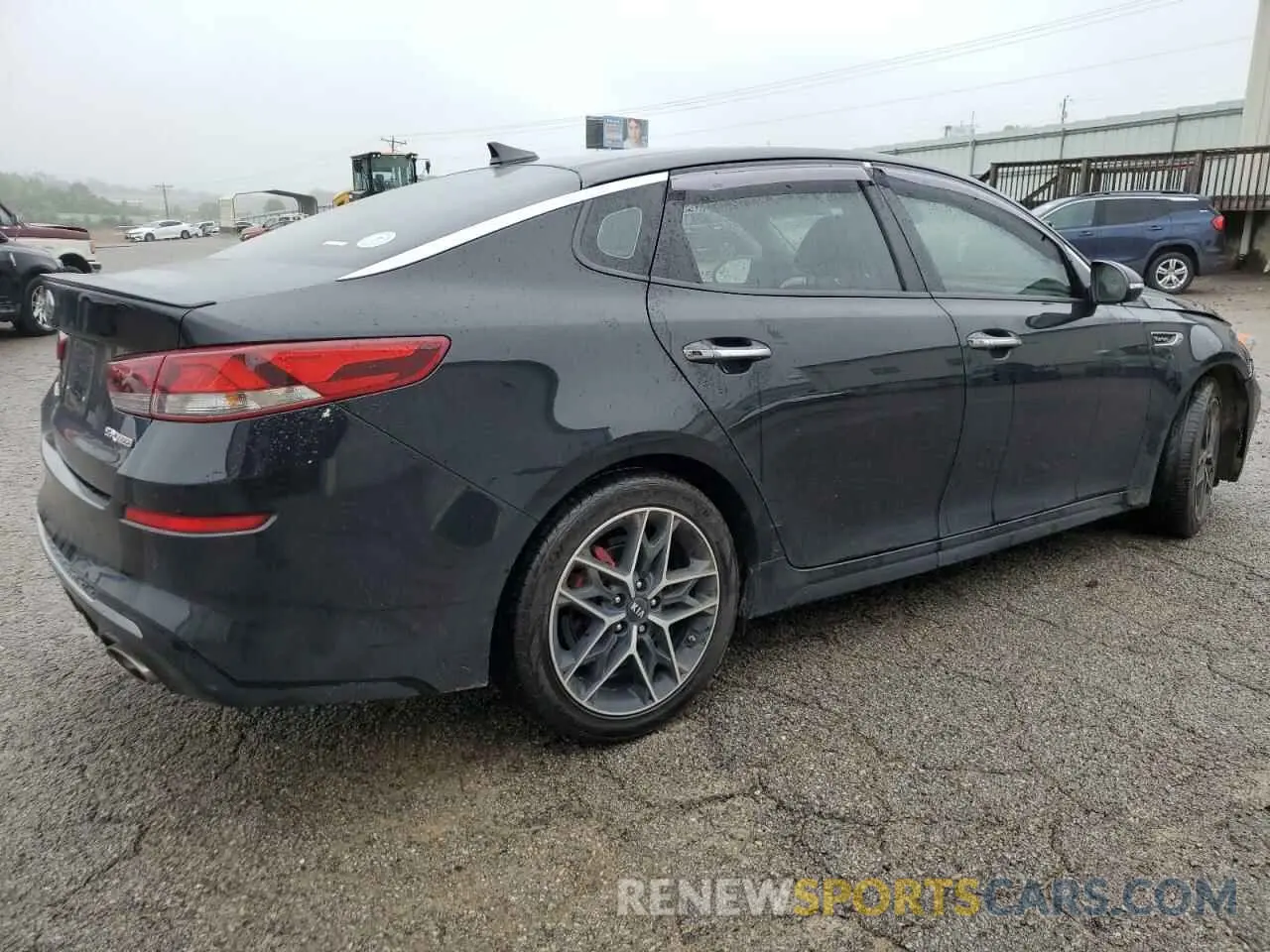 3 fotografías del automóvil dañado 5XXGW4L29KG324308 KIA OPTIMA 2019