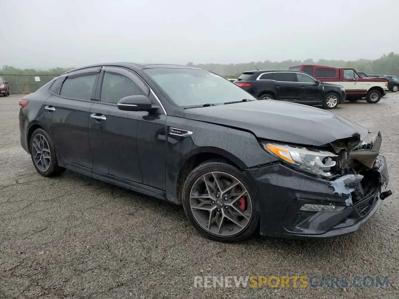 4 fotografías del automóvil dañado 5XXGW4L29KG324308 KIA OPTIMA 2019