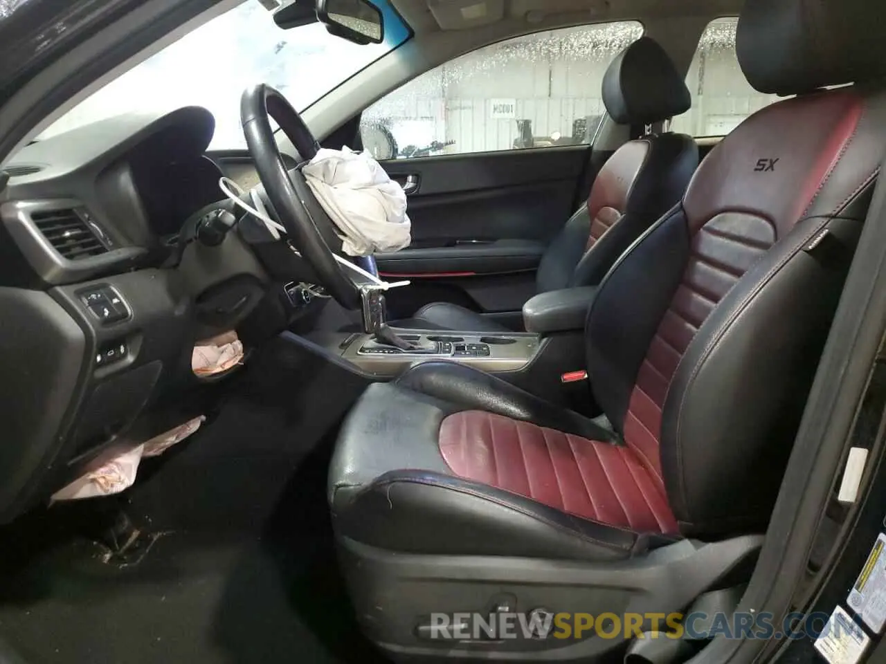 7 fotografías del automóvil dañado 5XXGW4L29KG324308 KIA OPTIMA 2019