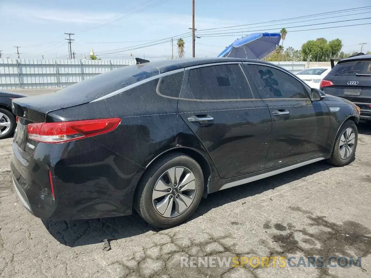 3 fotografías del automóvil dañado KNAGU4LE3K5032736 KIA OPTIMA 2019