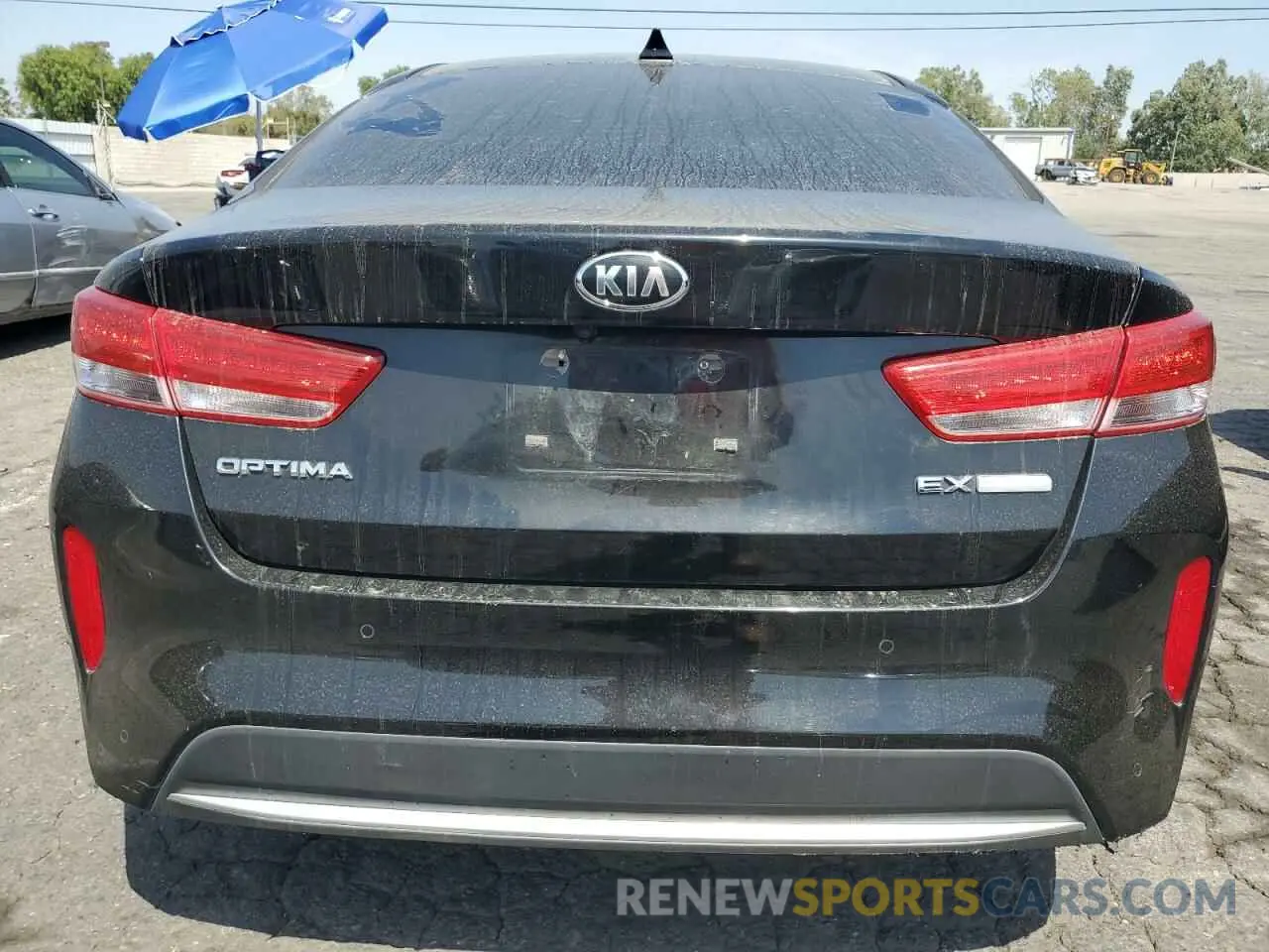 6 fotografías del automóvil dañado KNAGU4LE3K5032736 KIA OPTIMA 2019