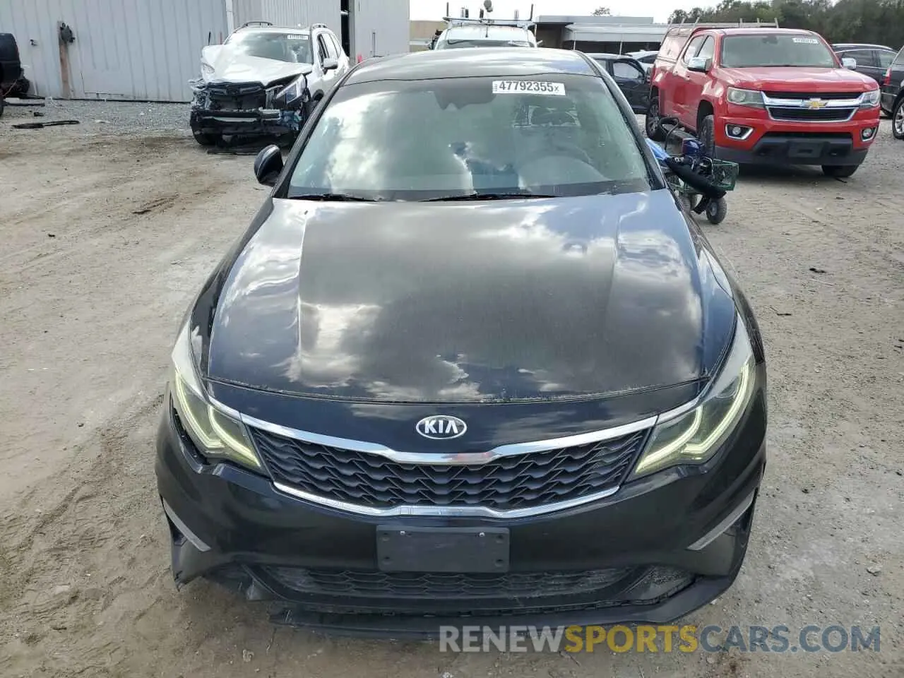5 fotografías del automóvil dañado 5XXGT4L30LG383914 KIA OPTIMA 2020