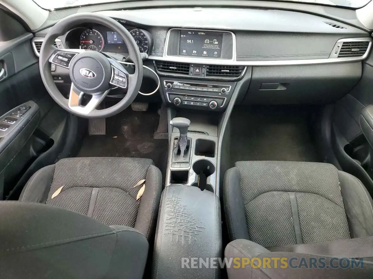 8 fotografías del automóvil dañado 5XXGT4L30LG383914 KIA OPTIMA 2020